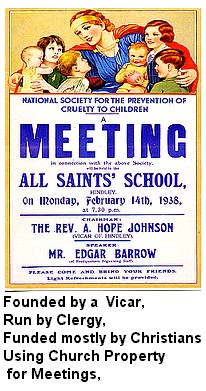 1938 NSPCC Poster Showing Xist Approach