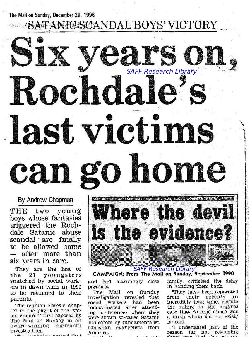 Six Years On Rochdale's Last Victim can go Home