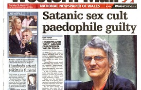 Colin Batley: Front Page Western Mail 10 March 20112