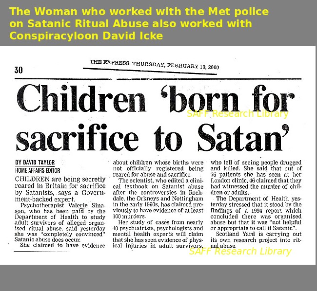 Children Born For Sacrifice to Satan