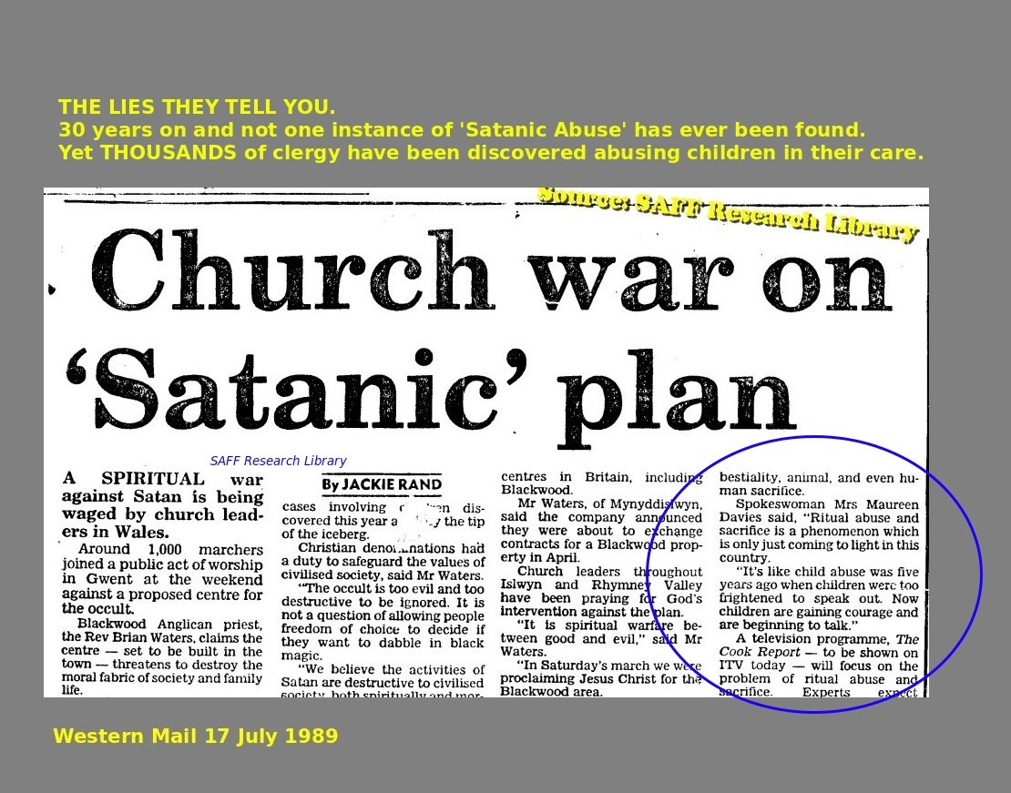 Church War on Satanic Plan