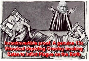 13th Century Woodcut Crowley Plague