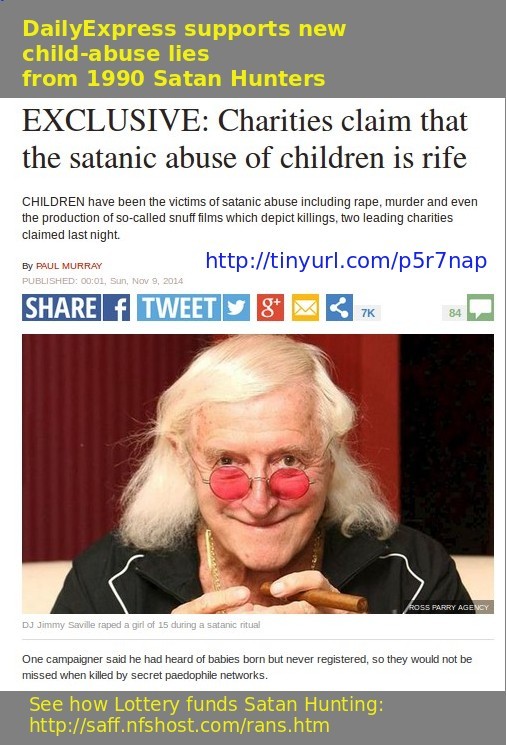 Jimmy Savile and the satanic abuse hunters
