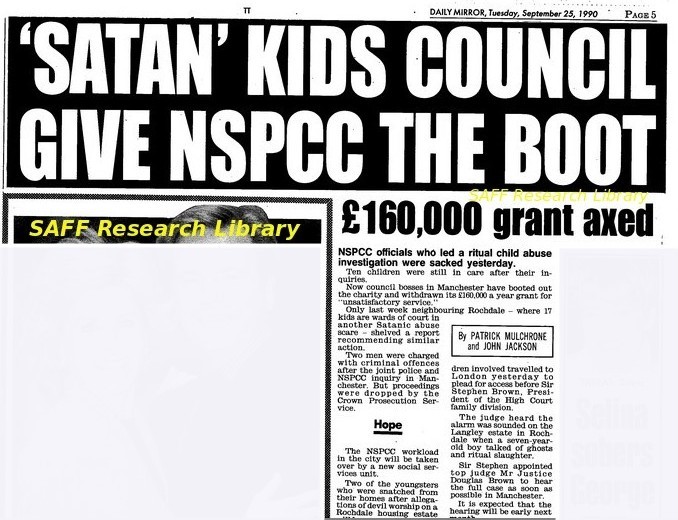 NSPCC given the boot for mistakes over Rochdale