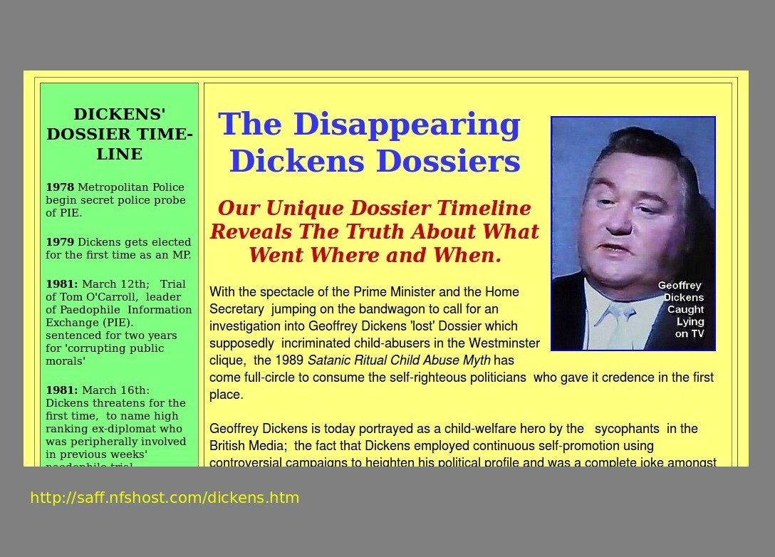 Disappearing Dickens SRA Dossier