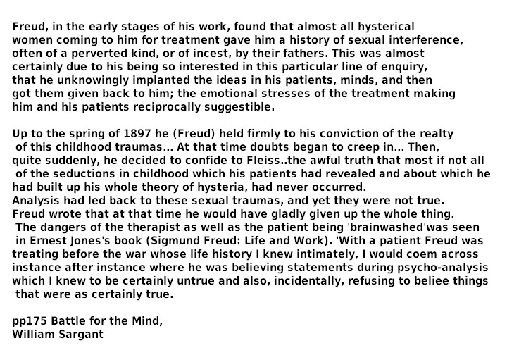 Freud Finds False Memories