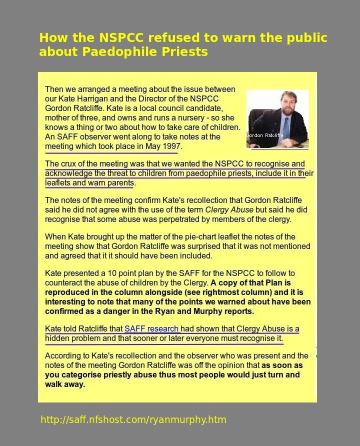 How the NSPCC refused to warn the public about priestly abuse
