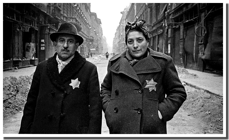 Jewish Couple Stigmatised with The Yellow Star