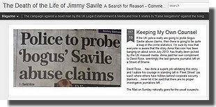 Jimcannotfixthis  Moor Larkin's detailed analysis of the Savile scare