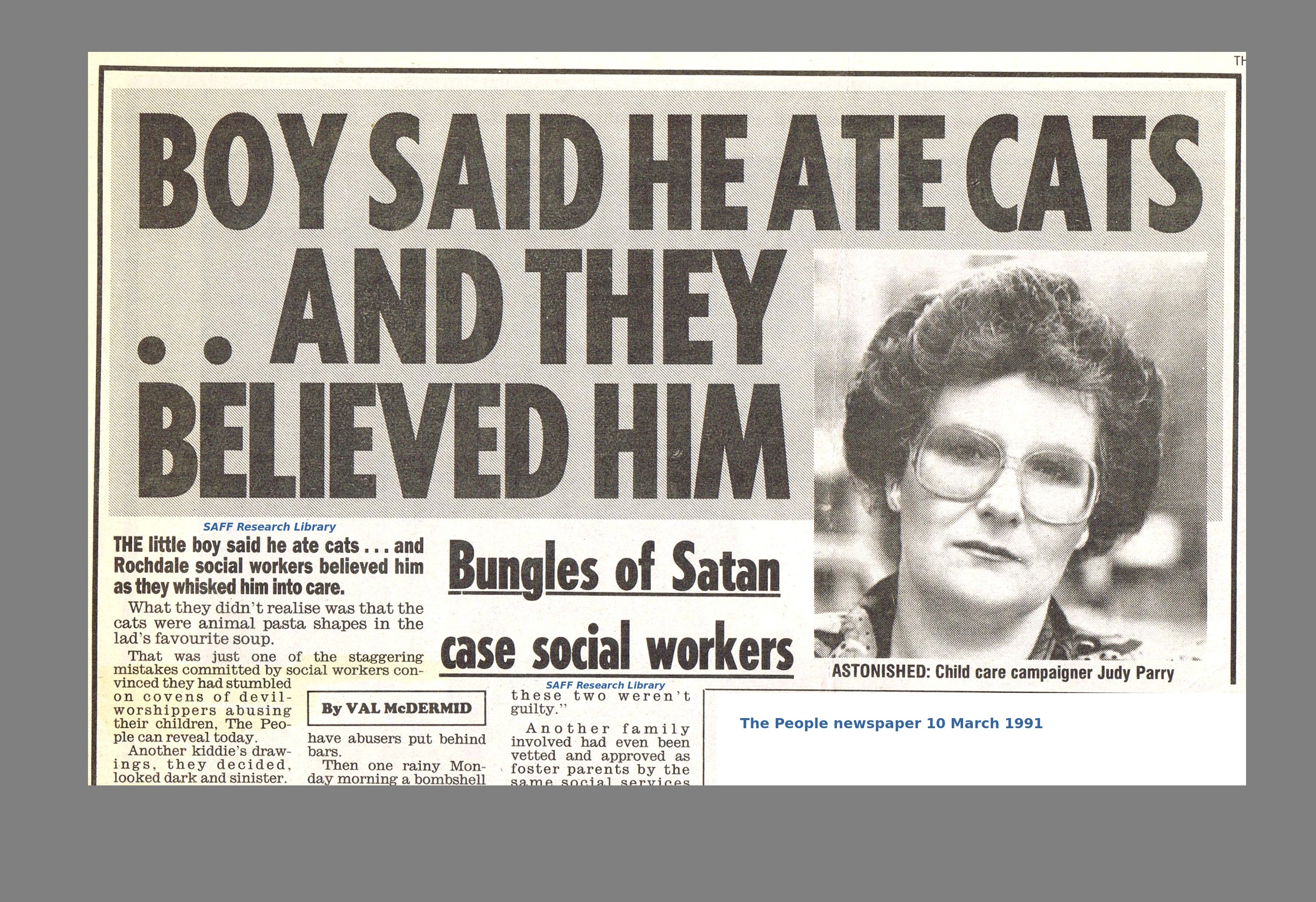 Boy Said He Ate Cats and the social workers believed him