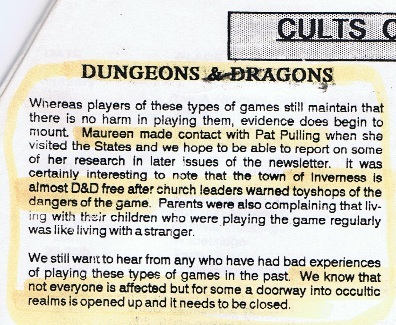 Dungeons and Dragons and Dundee